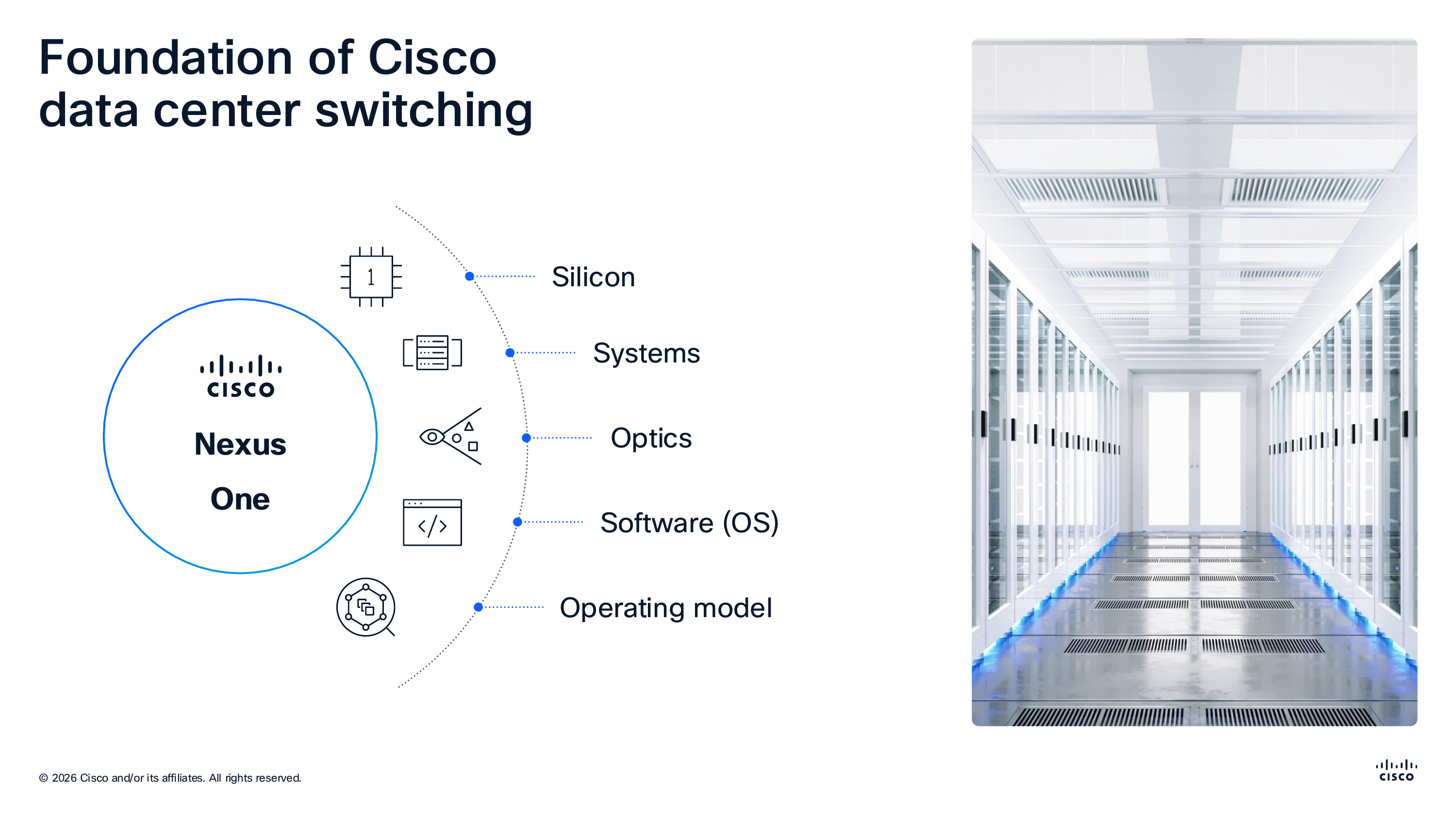 Foundation of Cisco data center switching: Nexus One