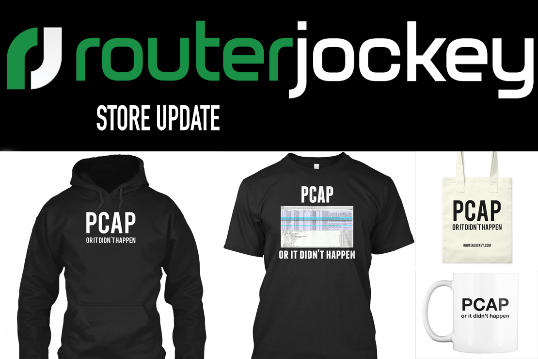 PCAP PCAP PCAP – Changes to RJ Store